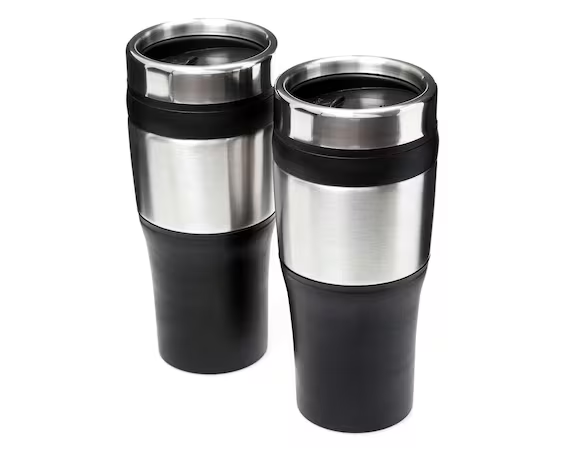 EKCO SET TERMOS DE VIAJE 2PZ NEGRO