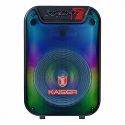 KAISER BOCINA 15" /RECAR/BT/FM/USB/M 1 MIC ALAM