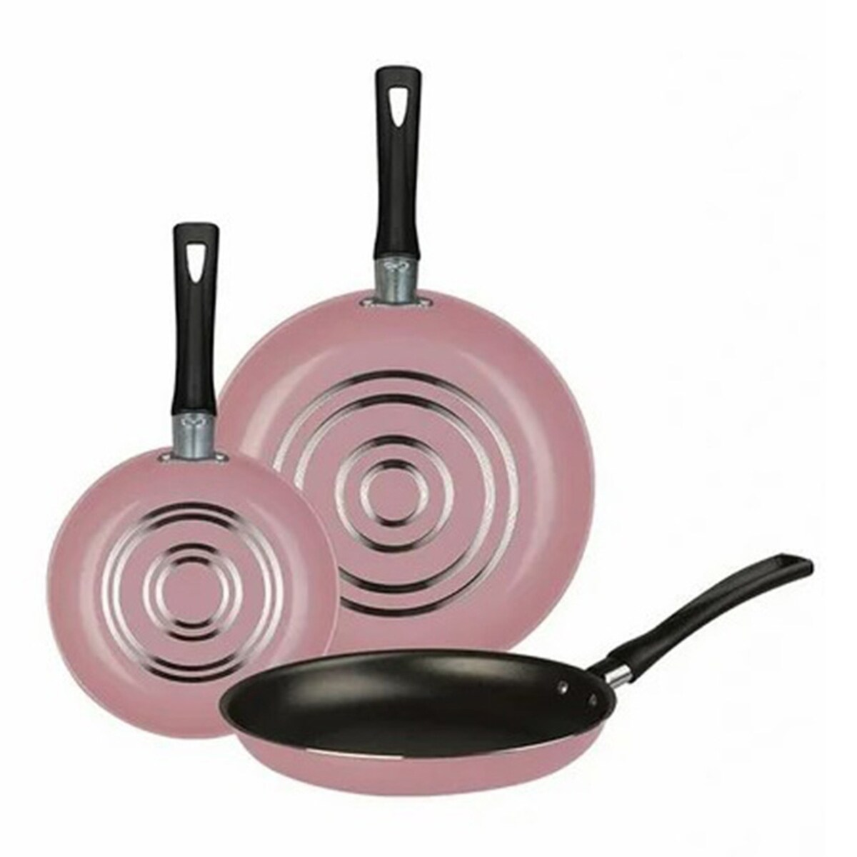 DELEITE JUEGO DE TRES SARTENES 18CM - 20CM-  24CM