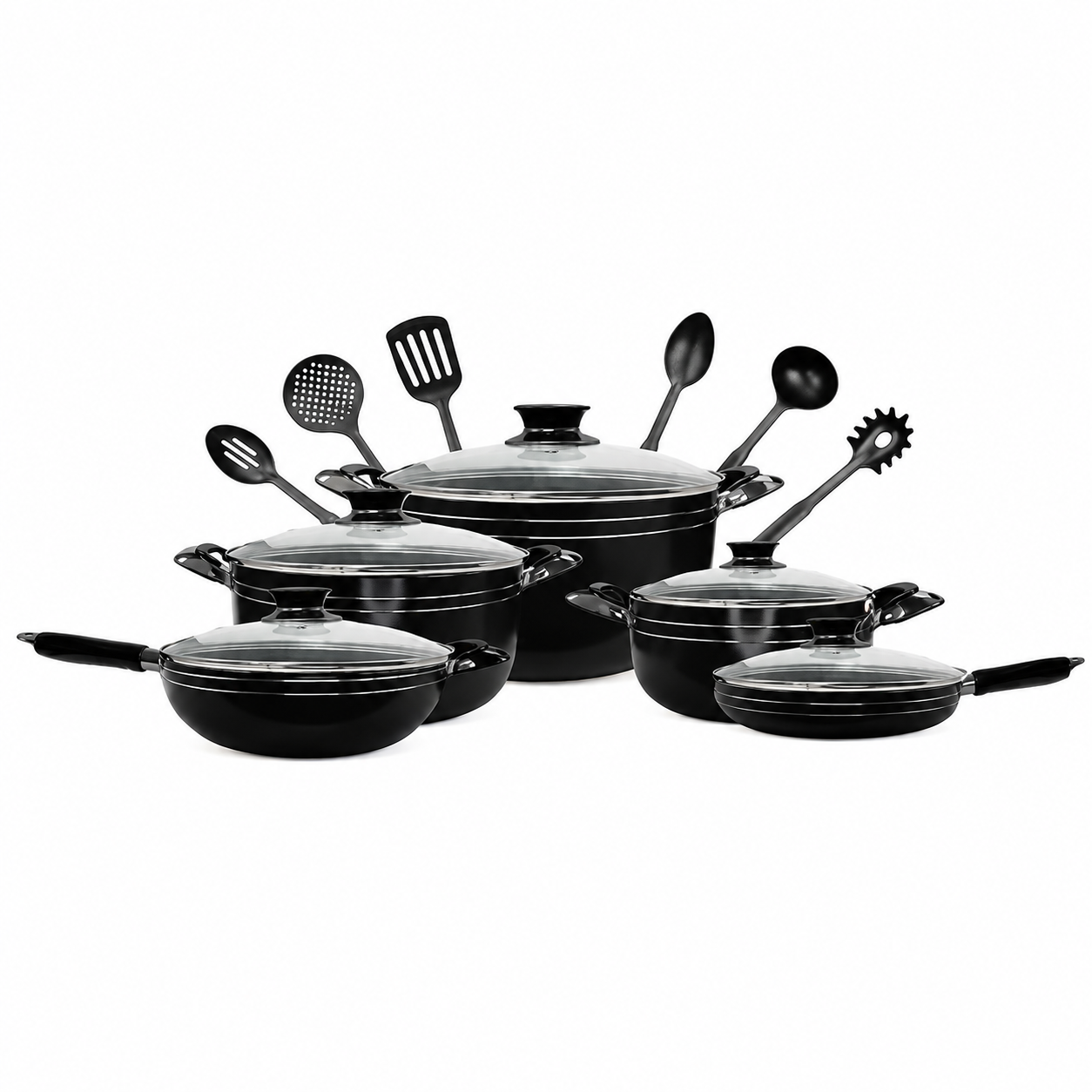 FRAZIER BATERIA DE COCINA 16PZ   BL
