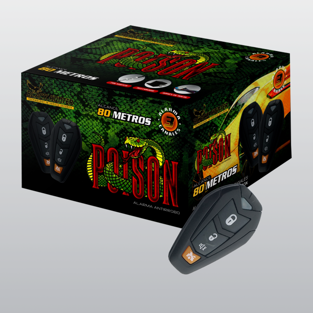 BLACK HUNTER ALARMA POISON
