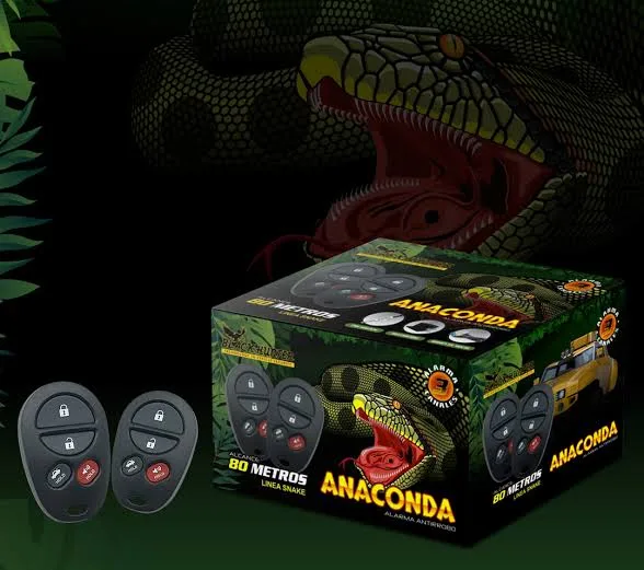 BLACK ANACONDA ALARMA