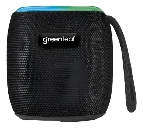 GREEN LEAF BOCINA  PORTATIL 2´´ RECARGABLE  USB/MICRO SD/RADIO FM/ LUCES