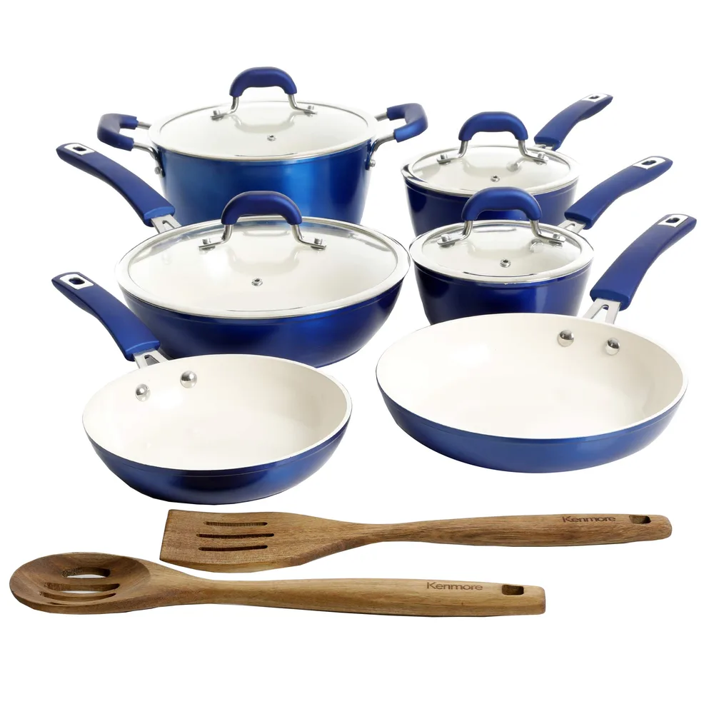 KENMORE JGO DE BATERIA  ALUMINIO 12PZ