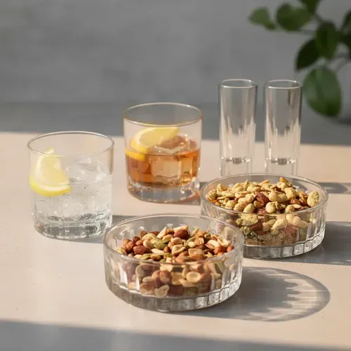 LIBBEY JGO DE TEQUILEROS, VASOS Y TAZONES DE VIDRIO