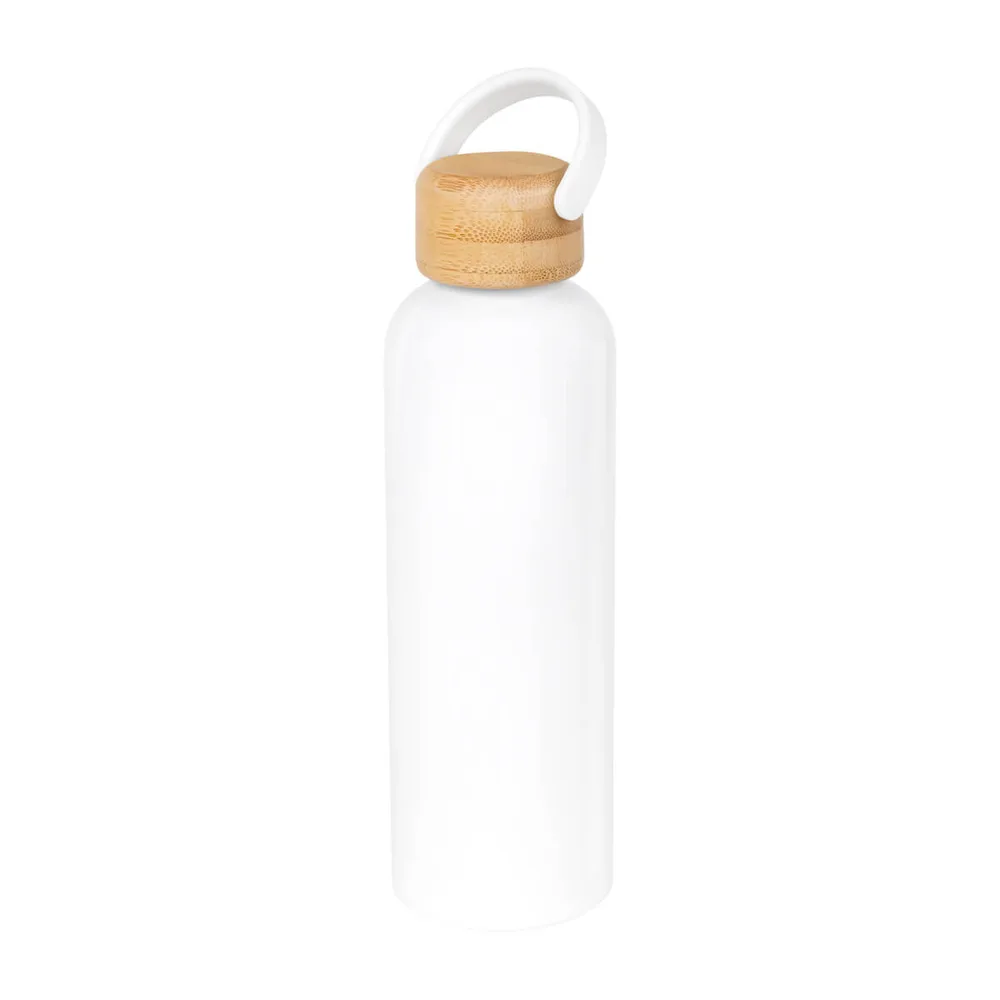 TAKE CILINDRO METALICO BLANCO CON TAPA 700ML