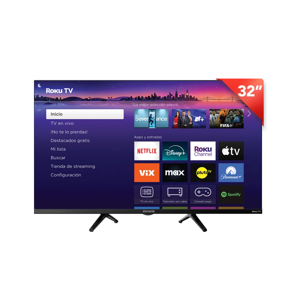 AIWA TV 32" SMART ROKU LED HD 720P