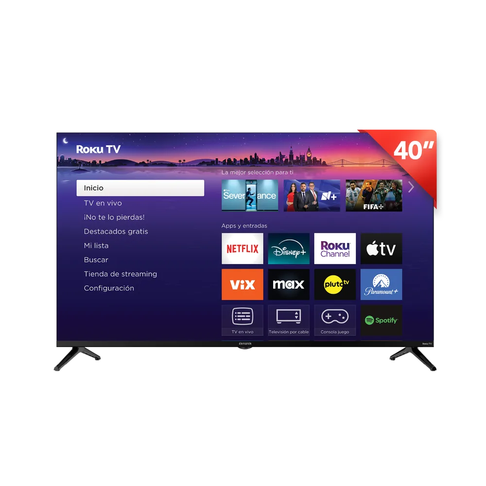 AIWA TV 40" SMART ROKU LED FULL HD 1080P