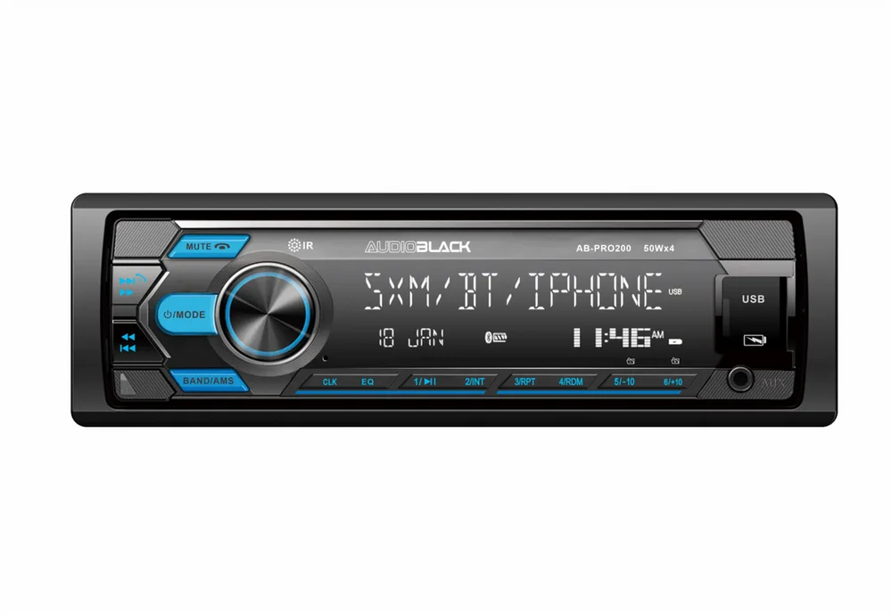 AUDIO BLACK ESTEREO 1 DIN,FM,USB,SD,AUX,MP3,BT,5OW X4