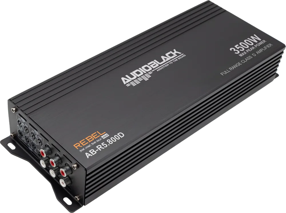 AUDIOBLACK AMPLIFICADOR MINI 5 CH  3500W MAX