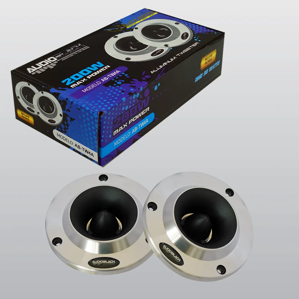AUDIO BLACK TWEETER 4´´  200WATTS MAX POWER