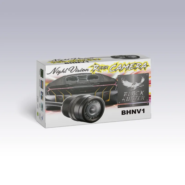 BLACK HUNTER CAMARA DE REVERSA CON INFRAROJO
