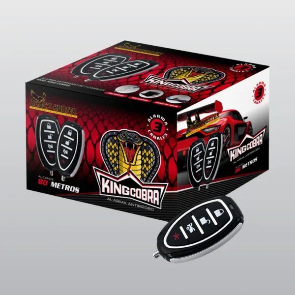 BLACK HUNTER ALARMA KING COBRA