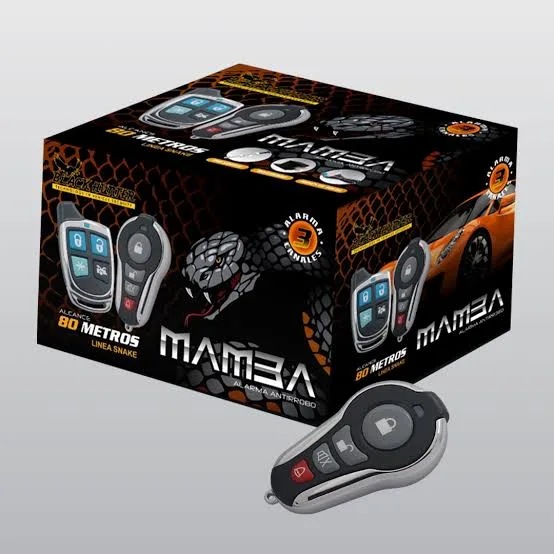 BLACK HUNTER ALARMA P/CARRO MAMBA
