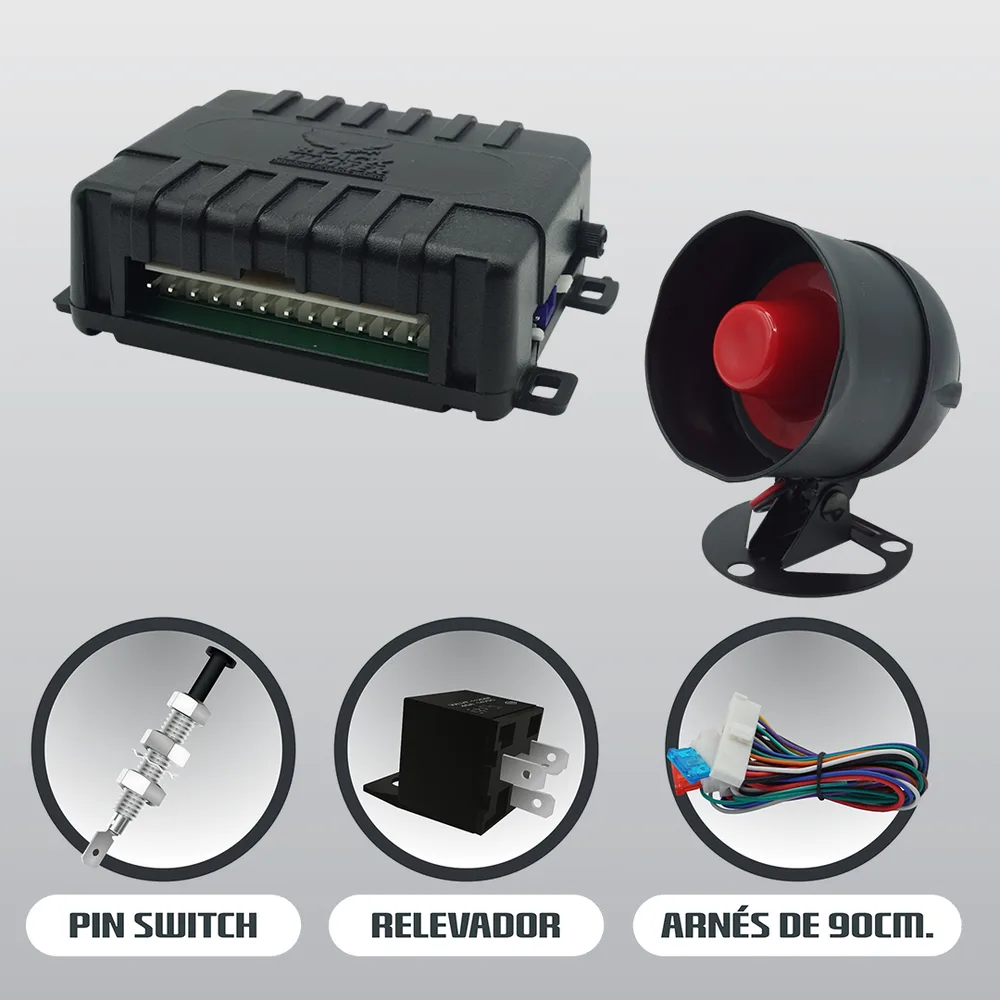 BLACK HUNTER PRIME C/RELEVADOR Y SWITCH