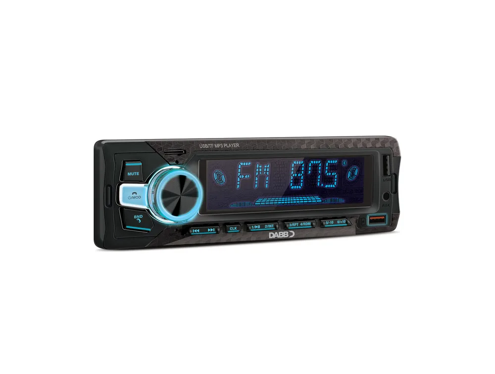 DABB AUTOESTEREO 1 DIN  BT/USB/AUX/RADIO/SD + BOCINAS 6.5