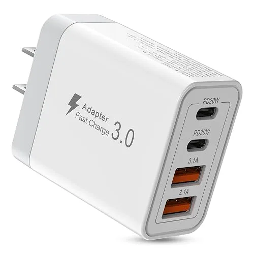 GREEN LEAF CARGADOR PTO C 3. 1A 20W CARGA RAPIDA QC3 NEGRO