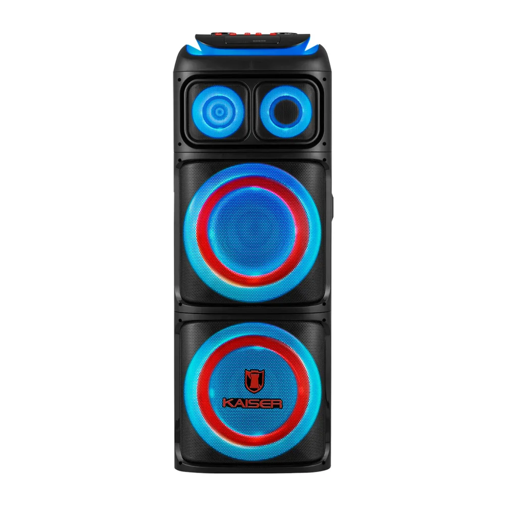 KAISER BOCINA ACTIVO 2X12'' /BT/USB/MICRO SD/120W RMS