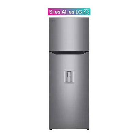 LG REFRIGERADOR 11 PIES TOP MOUNT C/ DESPACHADOR SILVER