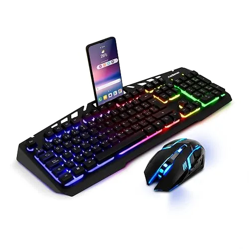 NACEB KIT GAMER TECLADO MOUSE