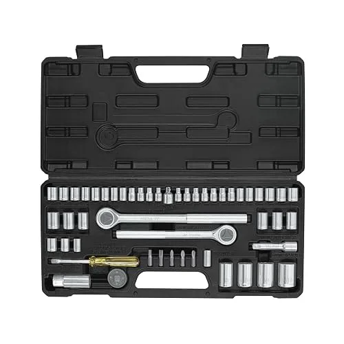 SET DE HERRAMIENTA PARA MECANICA CON 51 PIEZAS