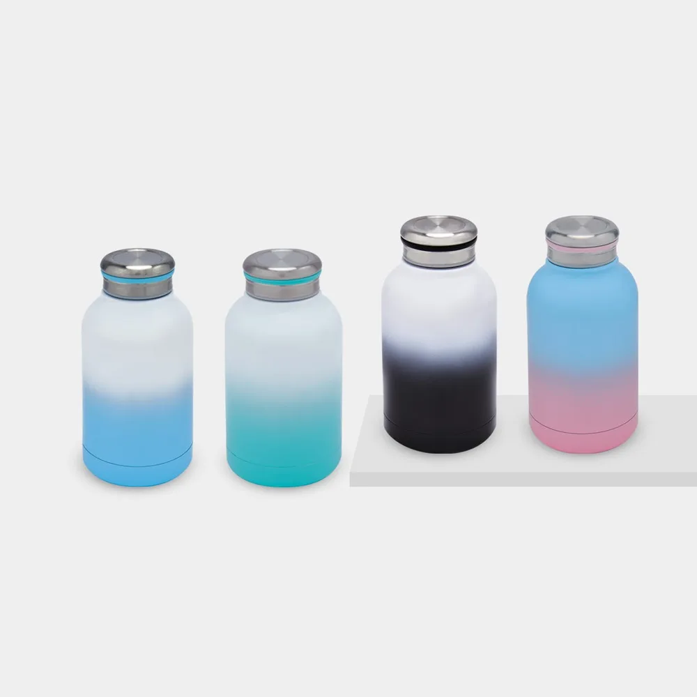 TERMO DESVASH NEGRO 240ML ACERO INOXIDABLE / PLASTICO