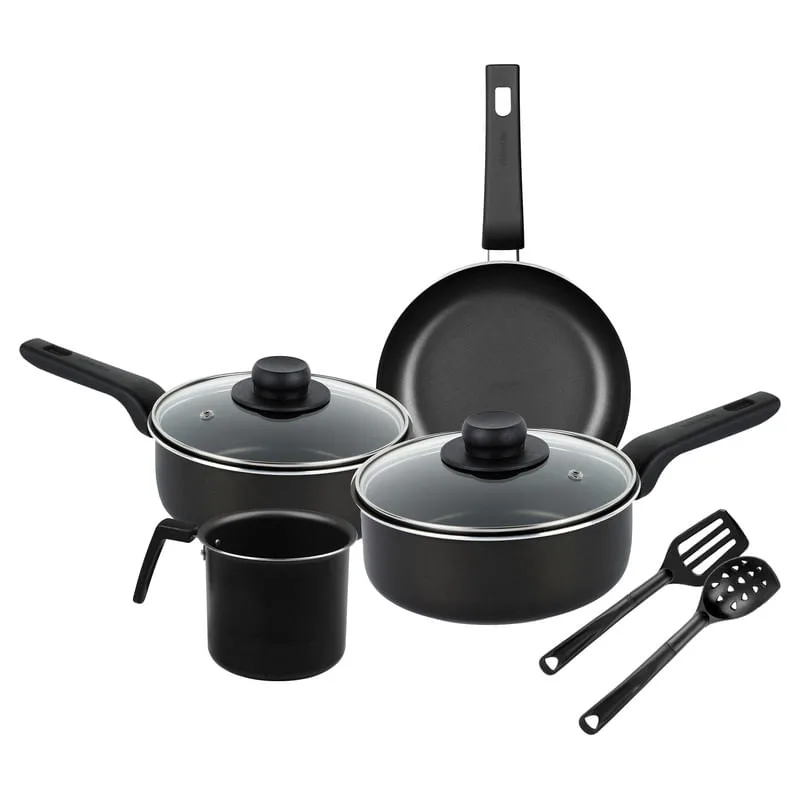 VASCONIA BATERIA  8 PZA NEGRO